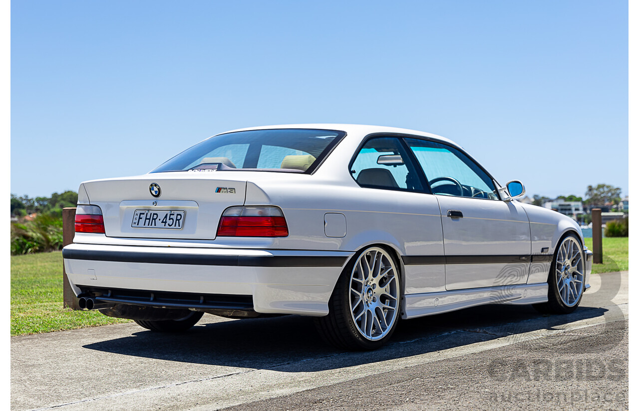 4/1995 BMW M3 E36 2d Coupe Alpine White 3.0L