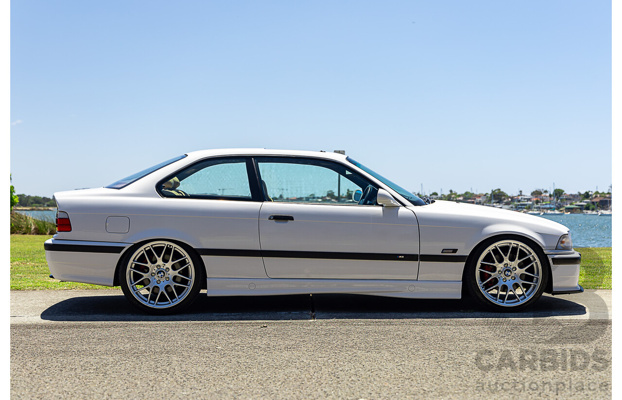 4/1995 BMW M3 E36 2d Coupe Alpine White 3.0L