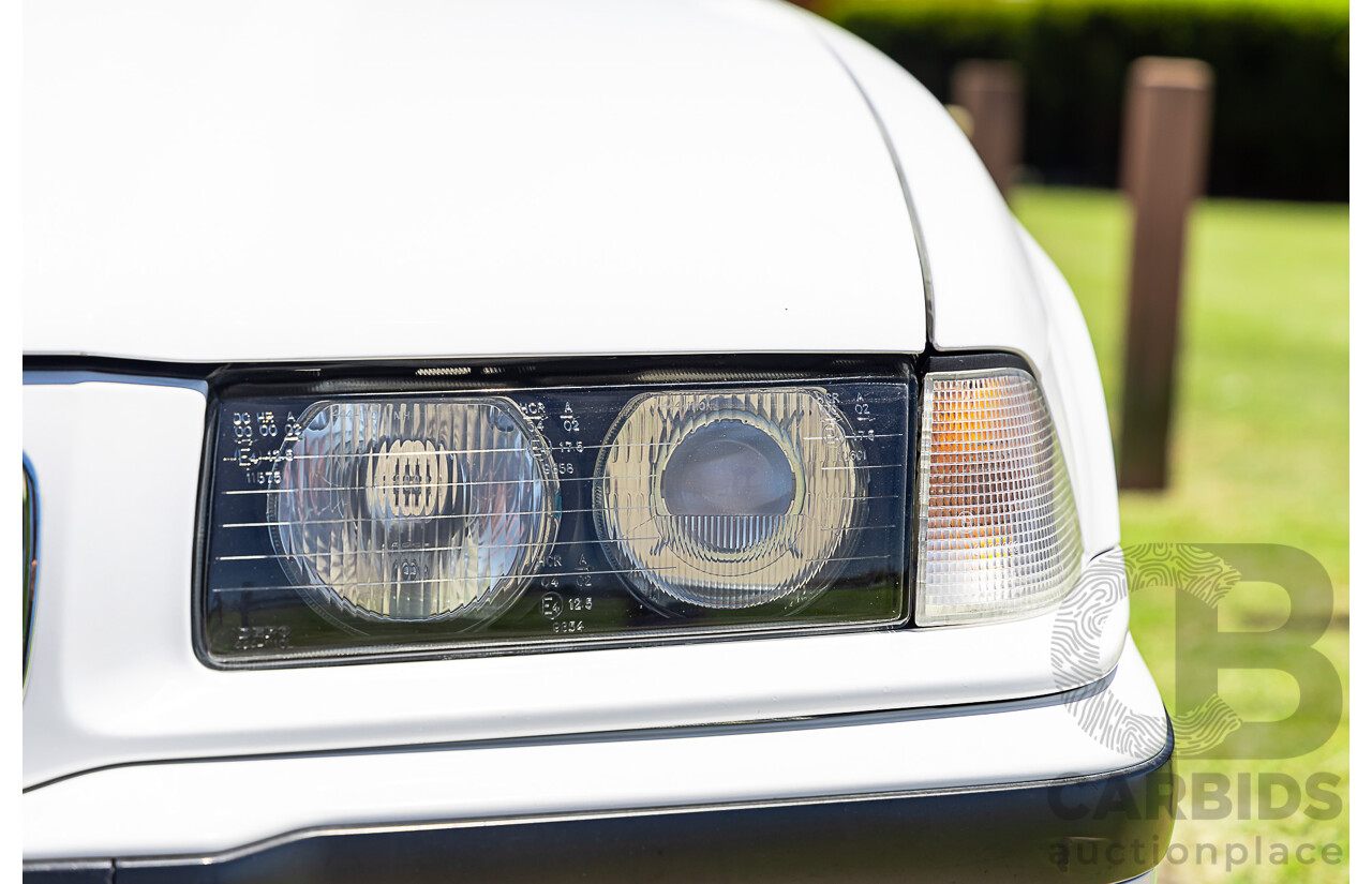 4/1995 BMW M3 E36 2d Coupe Alpine White 3.0L