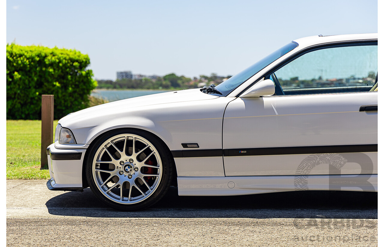 4/1995 BMW M3 E36 2d Coupe Alpine White 3.0L