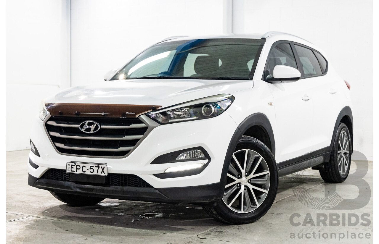 1/2015 Hyundai Tucson Active X (FWD) TL 4d Wagon Pure White 2.0L