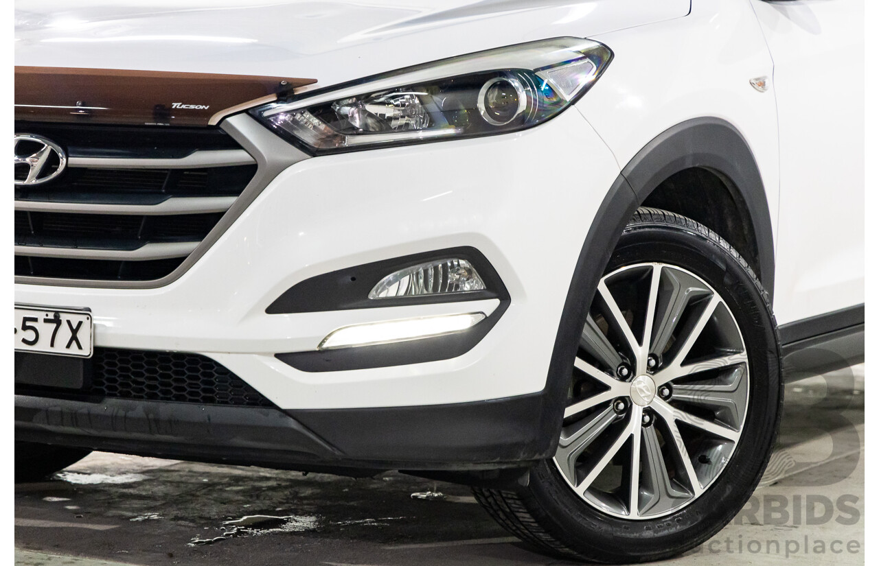 1/2015 Hyundai Tucson Active X (FWD) TL 4d Wagon Pure White 2.0L