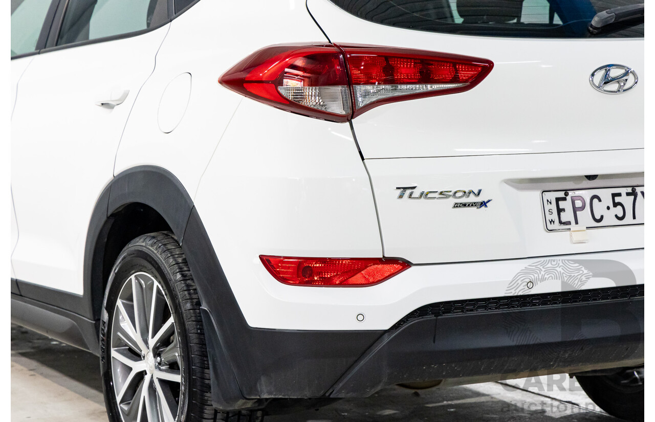 1/2015 Hyundai Tucson Active X (FWD) TL 4d Wagon Pure White 2.0L