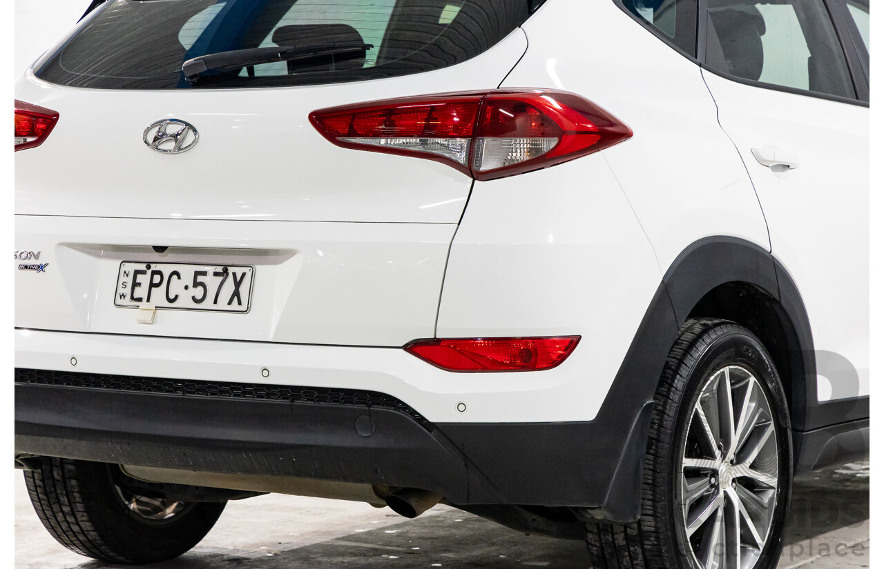 1/2015 Hyundai Tucson Active X (FWD) TL 4d Wagon Pure White 2.0L