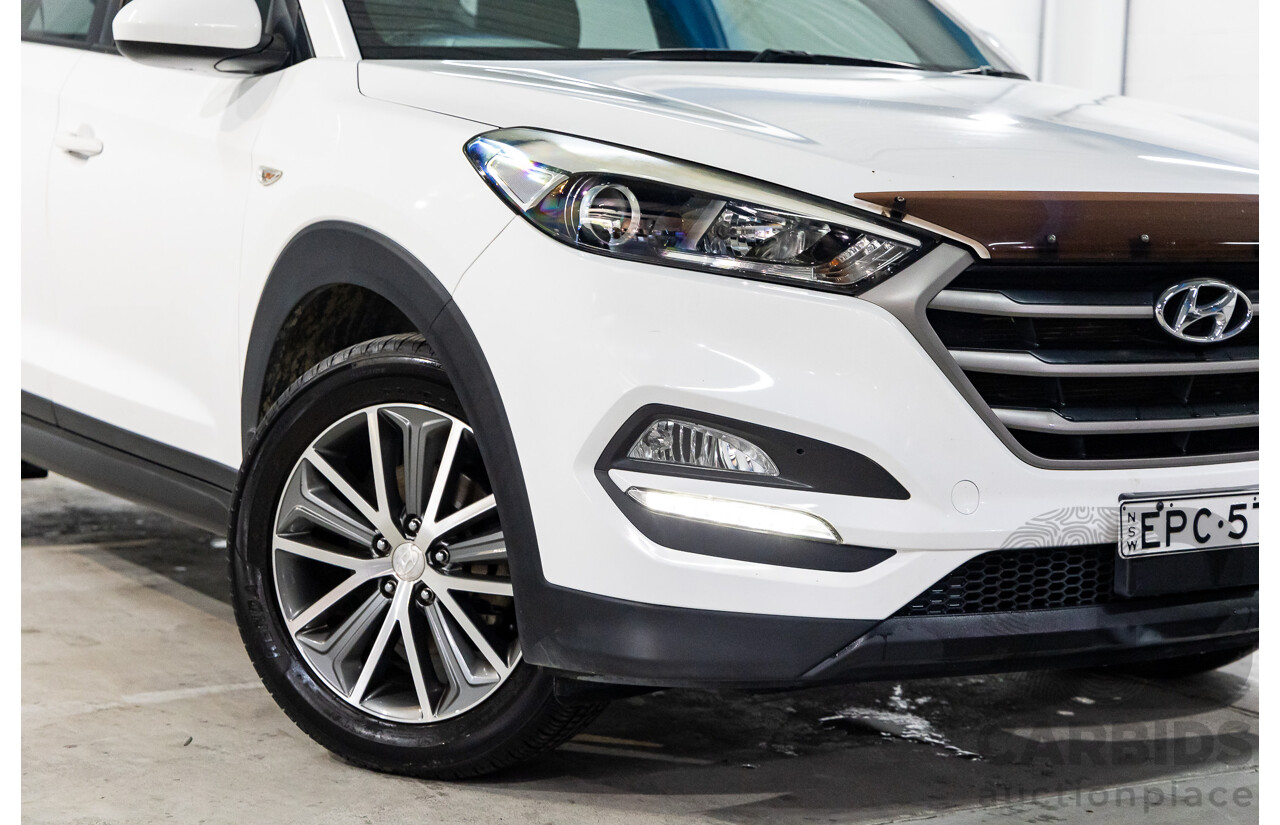 1/2015 Hyundai Tucson Active X (FWD) TL 4d Wagon Pure White 2.0L