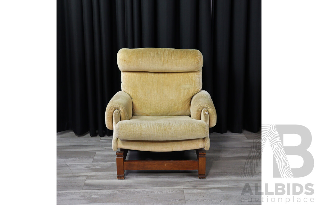 Vintage Fabric Armchair by Moran Furniture