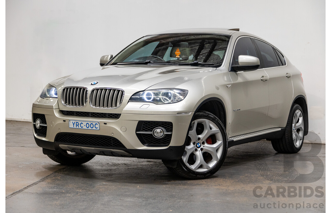 5/2009 BMW X6 X-Drive 50i E71 (AWD) 4d Coupe Mineral Silver Metallic Twin Turbo V8 4.4L