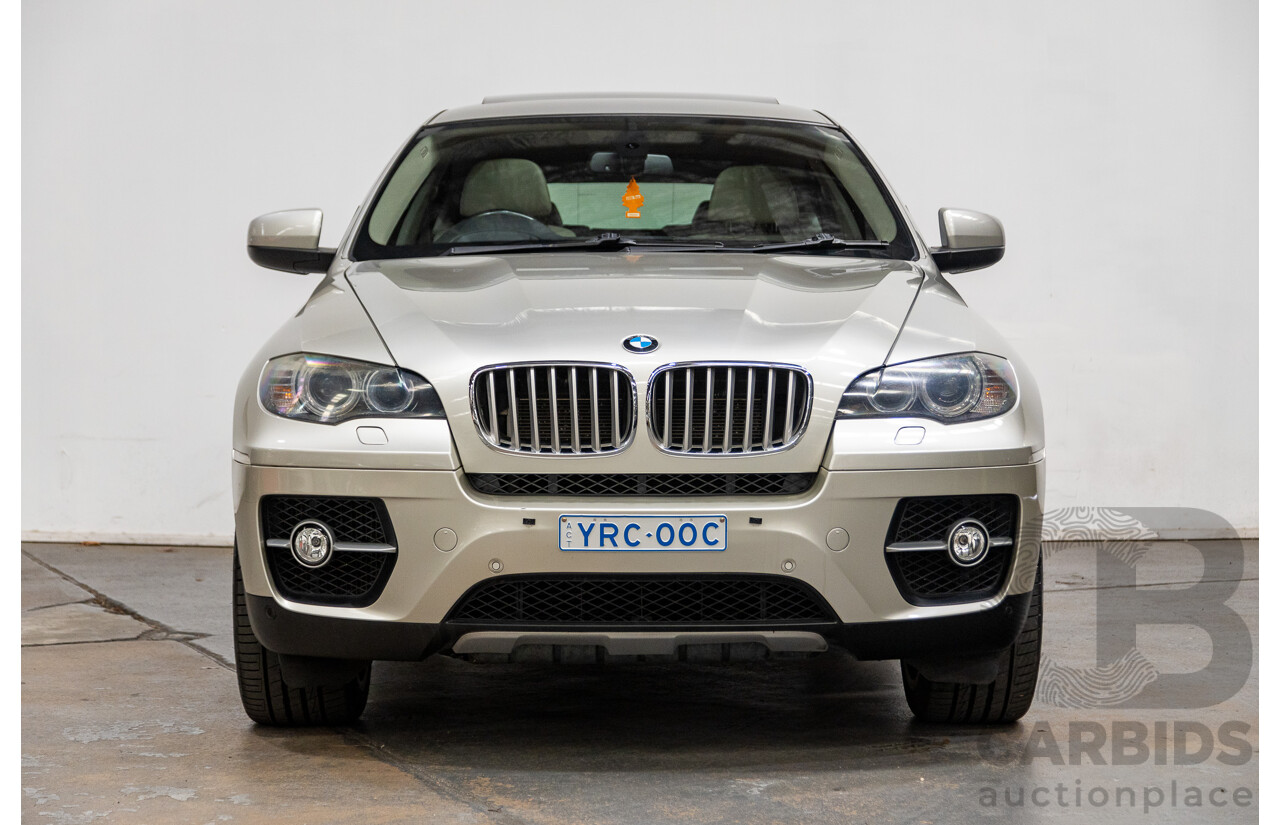 5/2009 BMW X6 X-Drive 50i E71 (AWD) 4d Coupe Mineral Silver Metallic Twin Turbo V8 4.4L