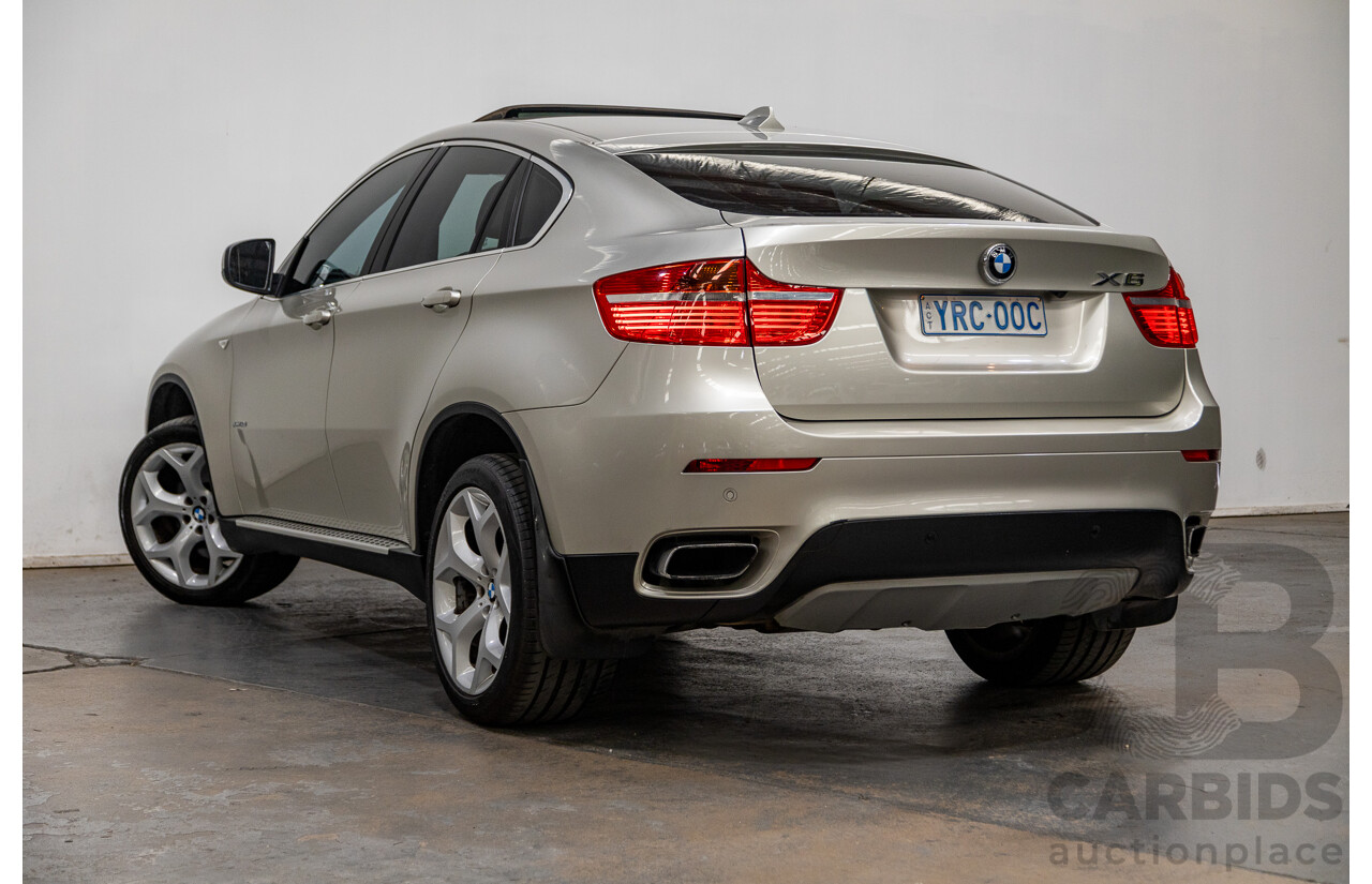 5/2009 BMW X6 X-Drive 50i E71 (AWD) 4d Coupe Mineral Silver Metallic Twin Turbo V8 4.4L