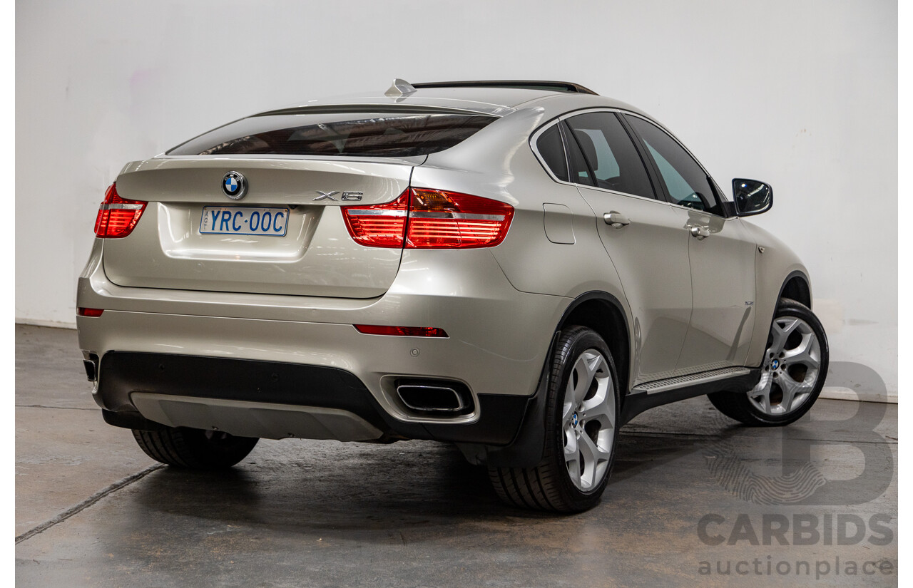 5/2009 BMW X6 X-Drive 50i E71 (AWD) 4d Coupe Mineral Silver Metallic Twin Turbo V8 4.4L