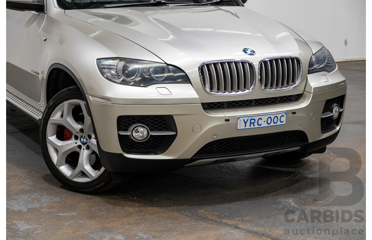 5/2009 BMW X6 X-Drive 50i E71 (AWD) 4d Coupe Mineral Silver Metallic Twin Turbo V8 4.4L