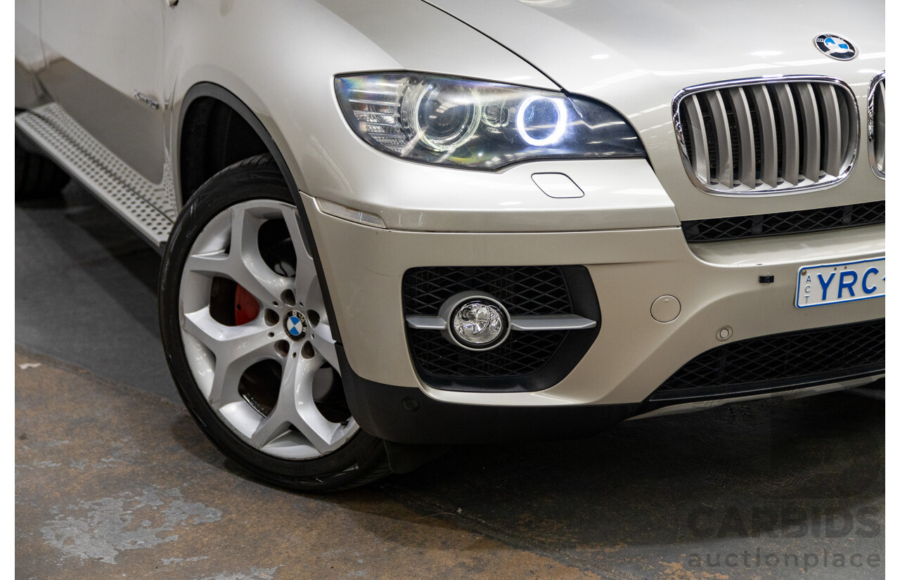 5/2009 BMW X6 X-Drive 50i E71 (AWD) 4d Coupe Mineral Silver Metallic Twin Turbo V8 4.4L