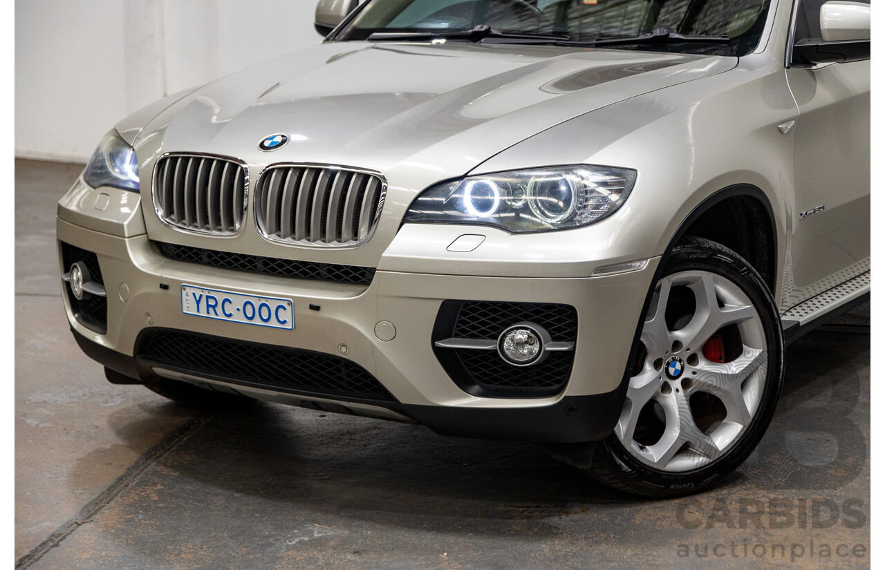 5/2009 BMW X6 X-Drive 50i E71 (AWD) 4d Coupe Mineral Silver Metallic Twin Turbo V8 4.4L