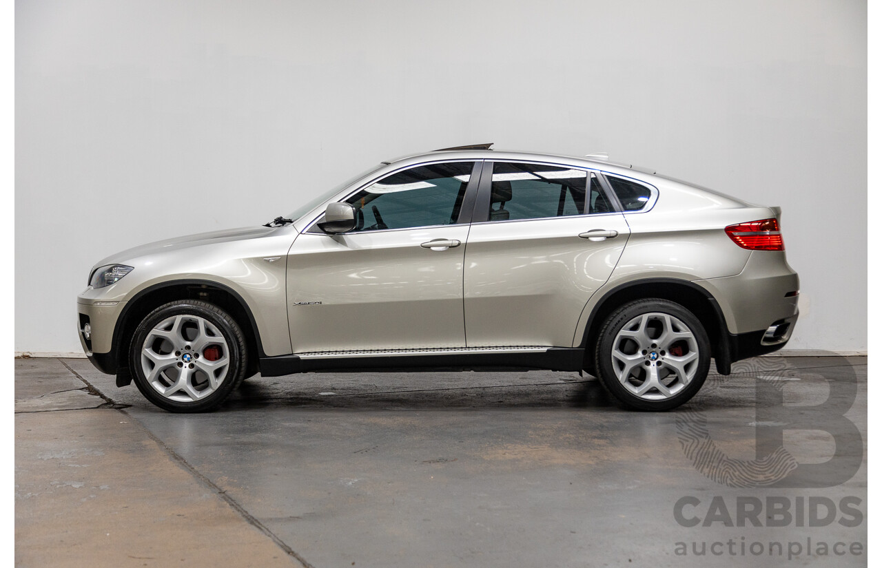 5/2009 BMW X6 X-Drive 50i E71 (AWD) 4d Coupe Mineral Silver Metallic Twin Turbo V8 4.4L