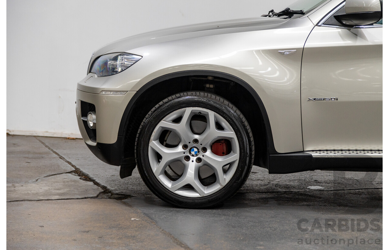 5/2009 BMW X6 X-Drive 50i E71 (AWD) 4d Coupe Mineral Silver Metallic Twin Turbo V8 4.4L