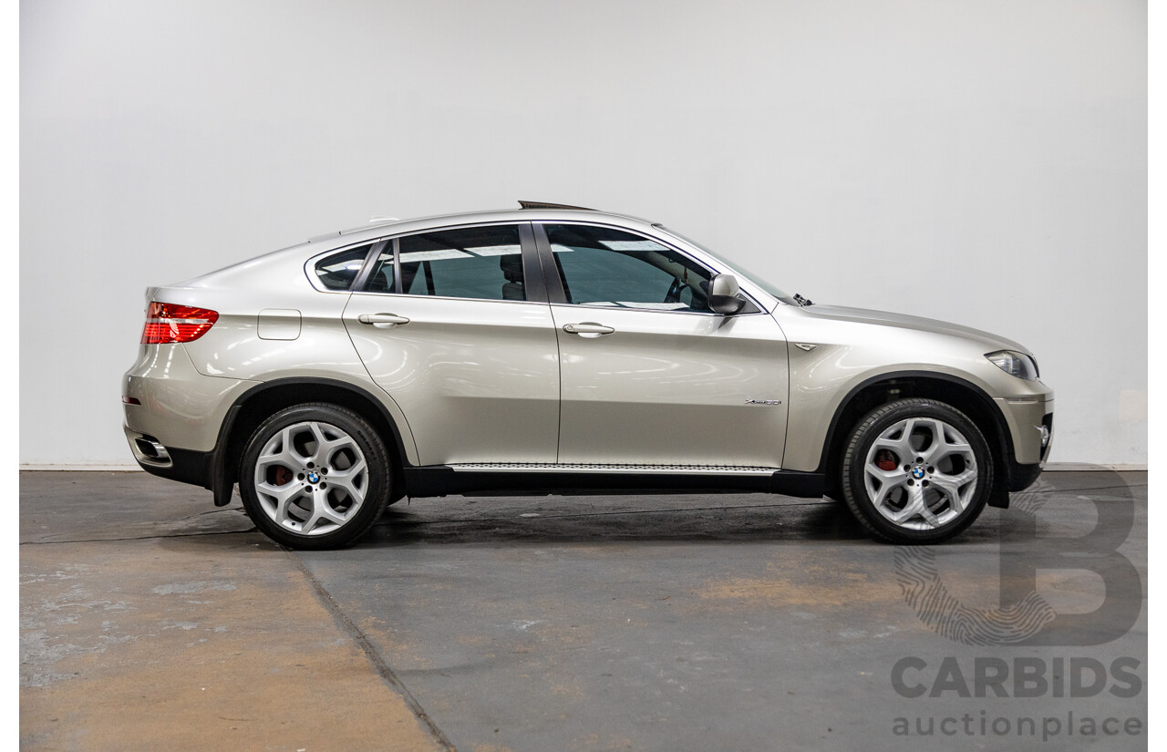 5/2009 BMW X6 X-Drive 50i E71 (AWD) 4d Coupe Mineral Silver Metallic Twin Turbo V8 4.4L