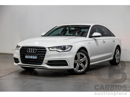 3/2014 Audi A6 2.0 TDI 4GL MY14 4d Sedan Ibis White 2.0L - Turbo Diesel