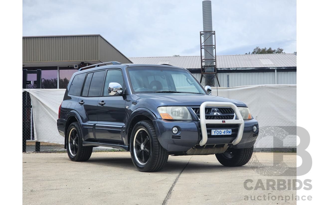 05/2005 Mitsubishi Pajero GLS LWB (4x4) 4WD NP 4D Wagon Grey 3.2L