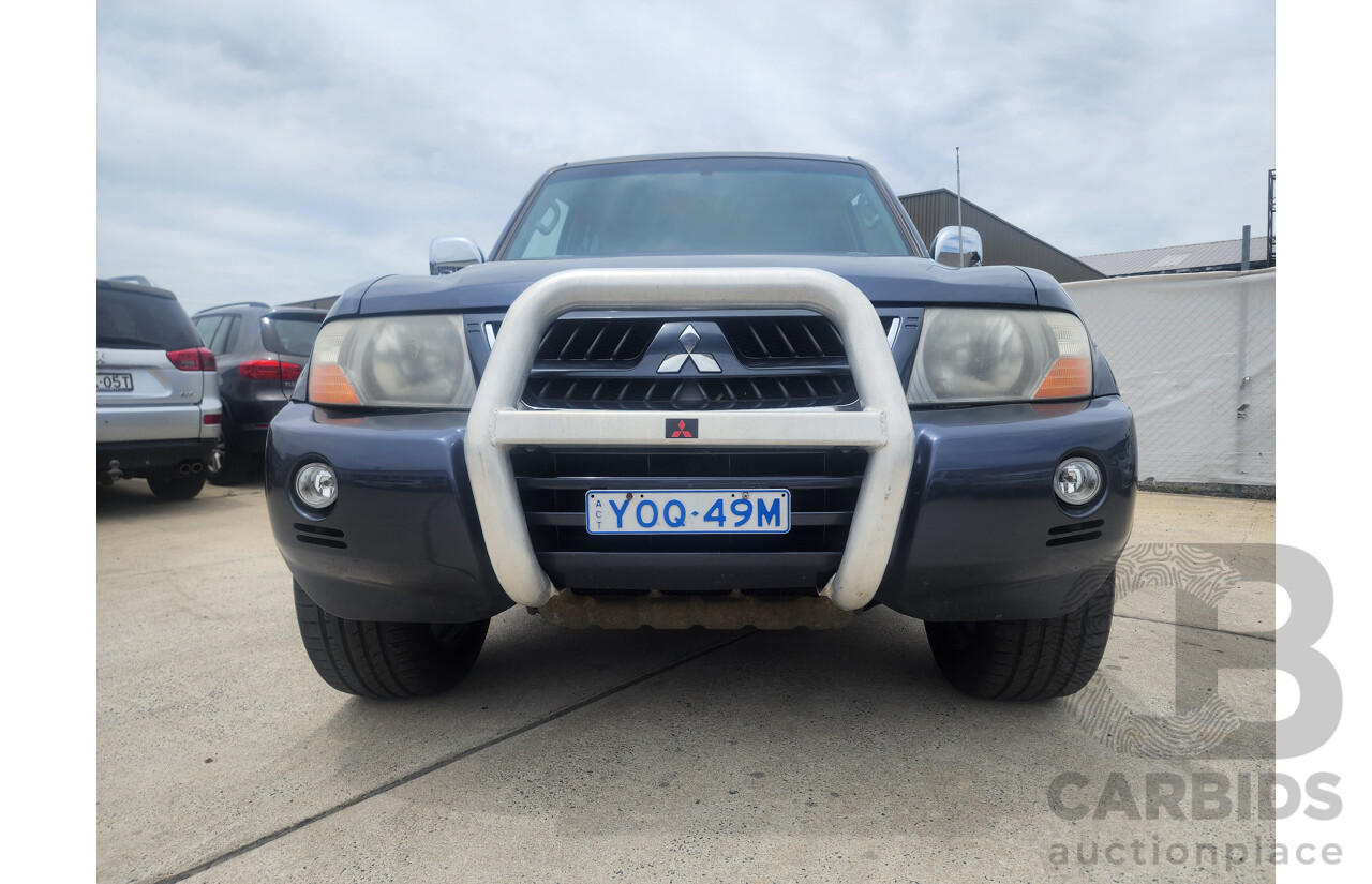 05/2005 Mitsubishi Pajero GLS LWB (4x4) 4WD NP 4D Wagon Grey 3.2L