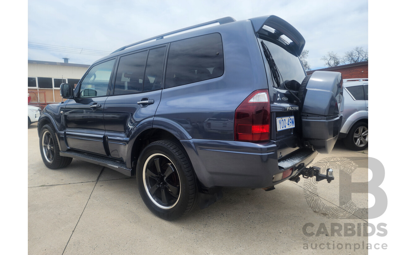 05/2005 Mitsubishi Pajero GLS LWB (4x4) 4WD NP 4D Wagon Grey 3.2L