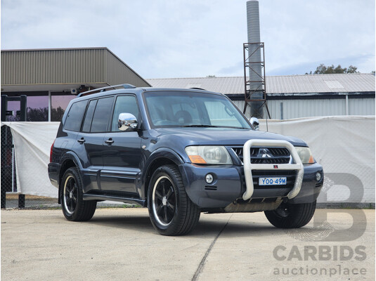 05/2005 Mitsubishi Pajero GLS LWB (4x4) 4WD NP 4D Wagon Grey 3.2L