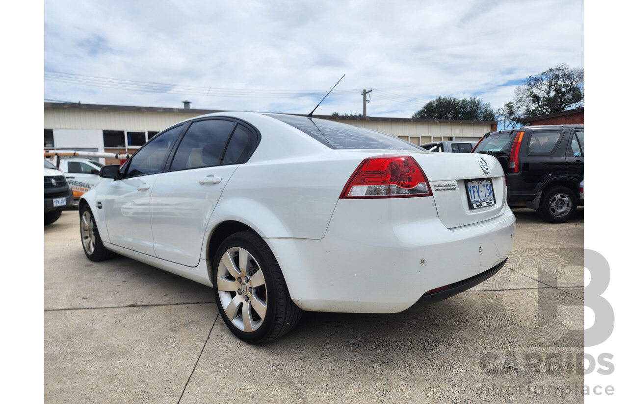 06/2009 Holden Commodore OMEGA RWD VE MY09.5 4D Sedan White 3.6L