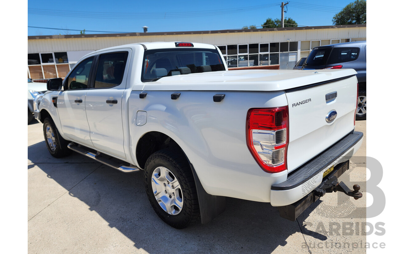 9/2011 Ford Ranger XL 3.2 (4x4) PX Dual Cab Utility White 3.2L