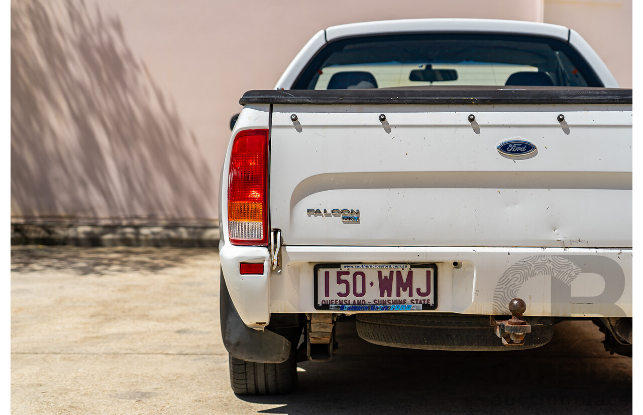 3/2005 Ford Falcon XL BA MKII Utility White 4.0L