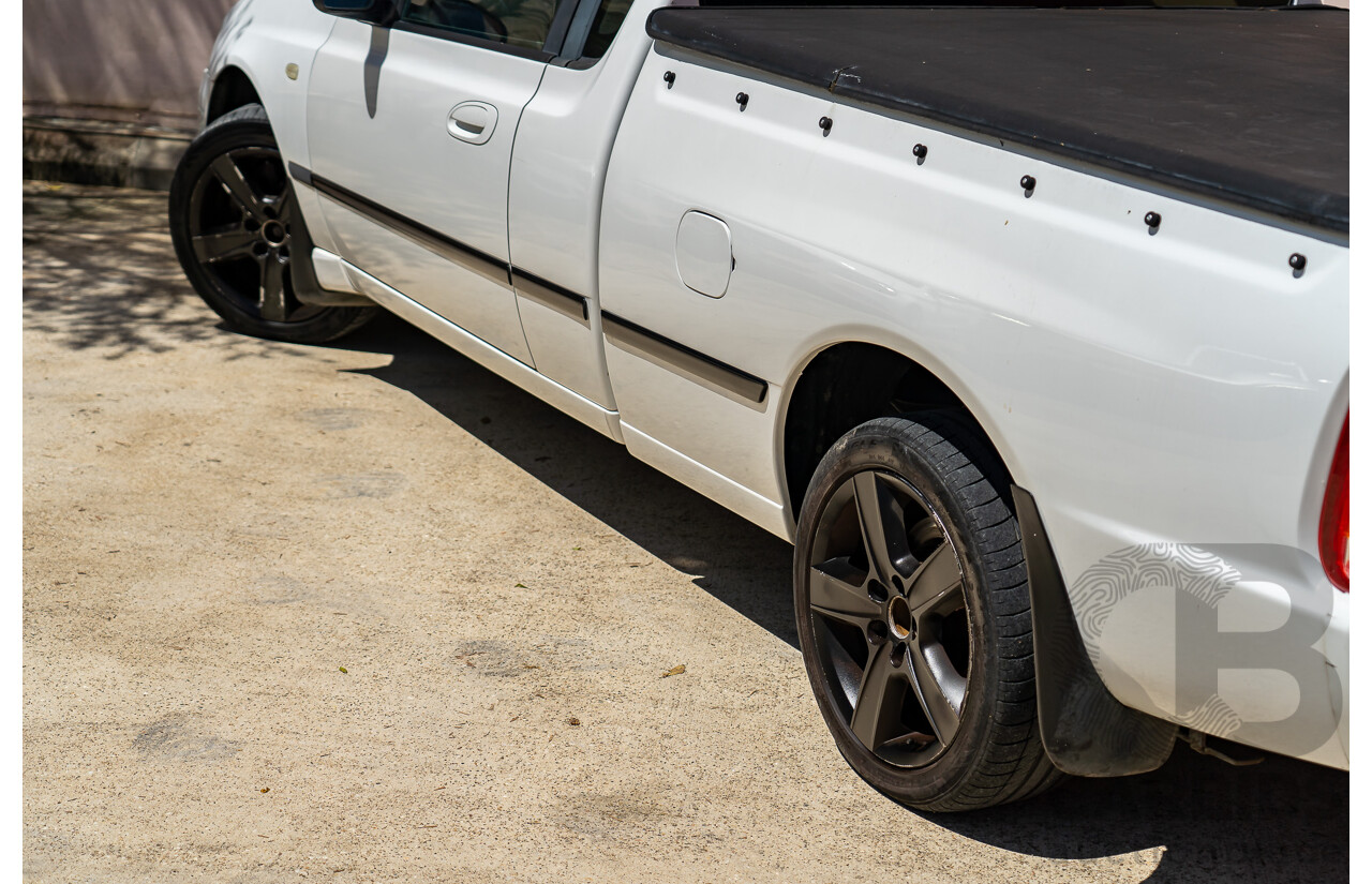 3/2005 Ford Falcon XL BA MKII Utility White 4.0L