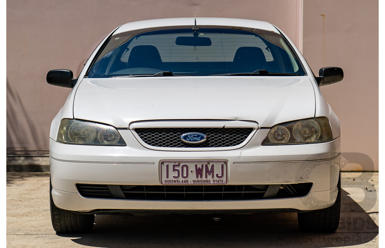 3/2005 Ford Falcon XL BA MKII Utility White 4.0L