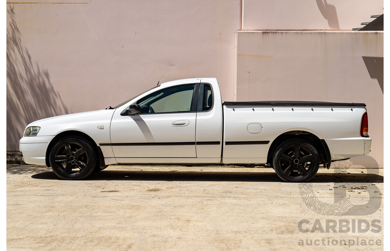 3/2005 Ford Falcon XL BA MKII Utility White 4.0L