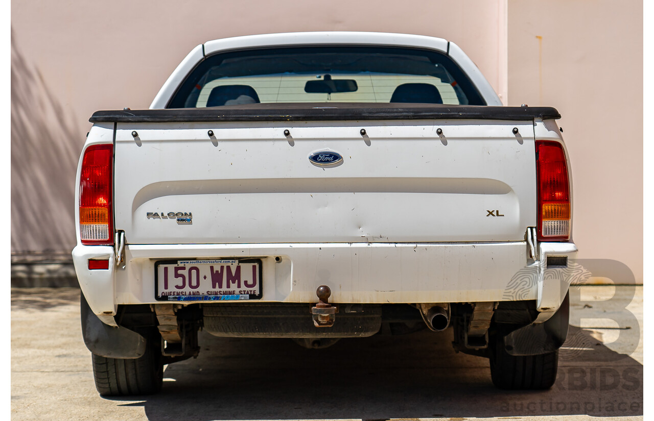 3/2005 Ford Falcon XL BA MKII Utility White 4.0L