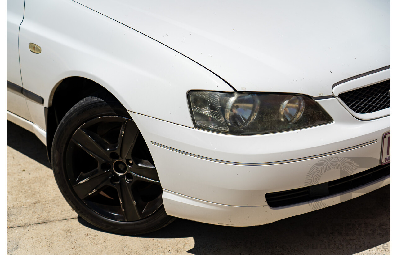 3/2005 Ford Falcon XL BA MKII Utility White 4.0L