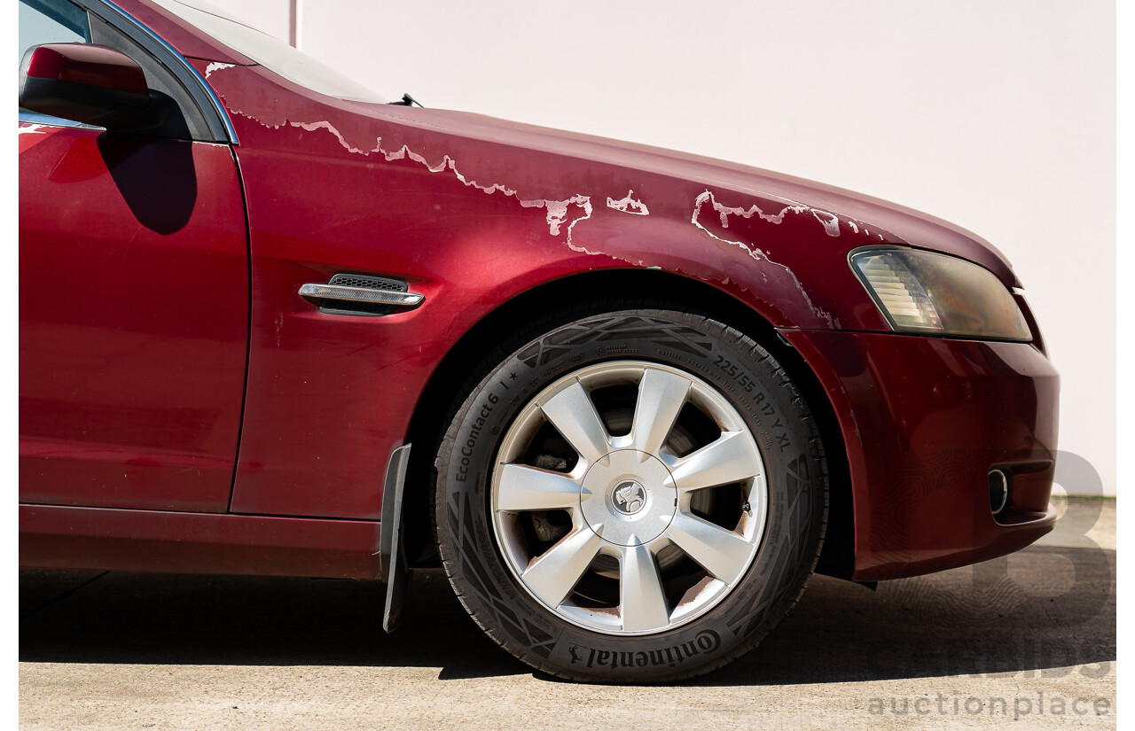 11/2007 Holden Berlina VE 4d Sedan Red V6 3.6L