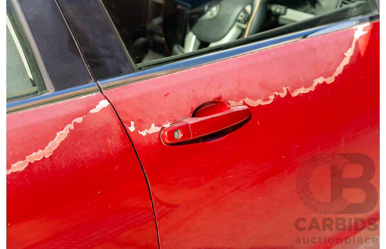 11/2007 Holden Berlina VE 4d Sedan Red V6 3.6L