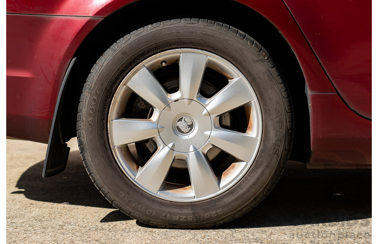 11/2007 Holden Berlina VE 4d Sedan Red V6 3.6L