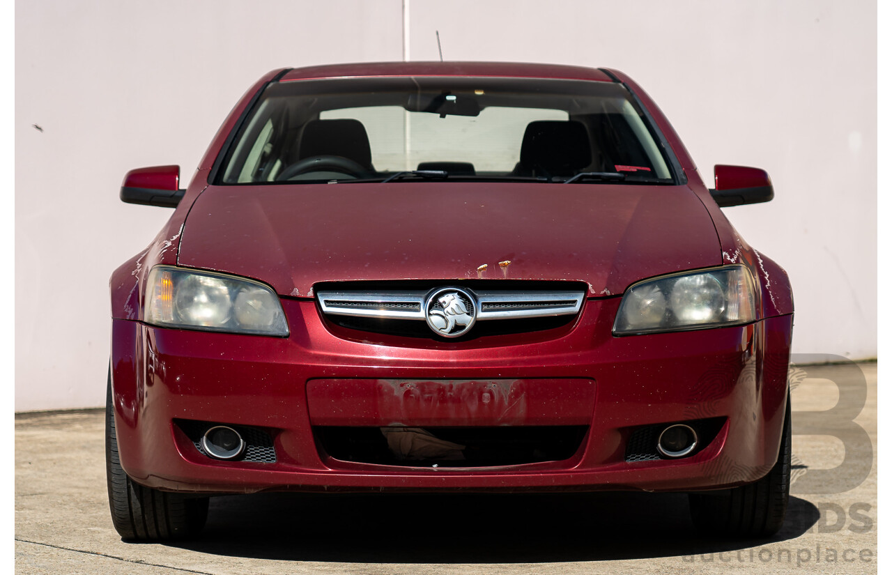 11/2007 Holden Berlina VE 4d Sedan Red V6 3.6L