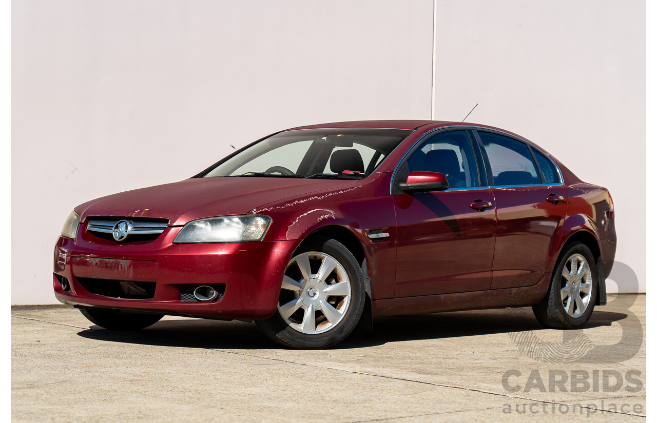 11/2007 Holden Berlina VE 4d Sedan Red V6 3.6L