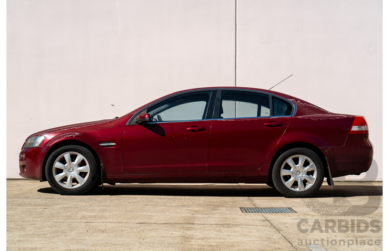 11/2007 Holden Berlina VE 4d Sedan Red V6 3.6L