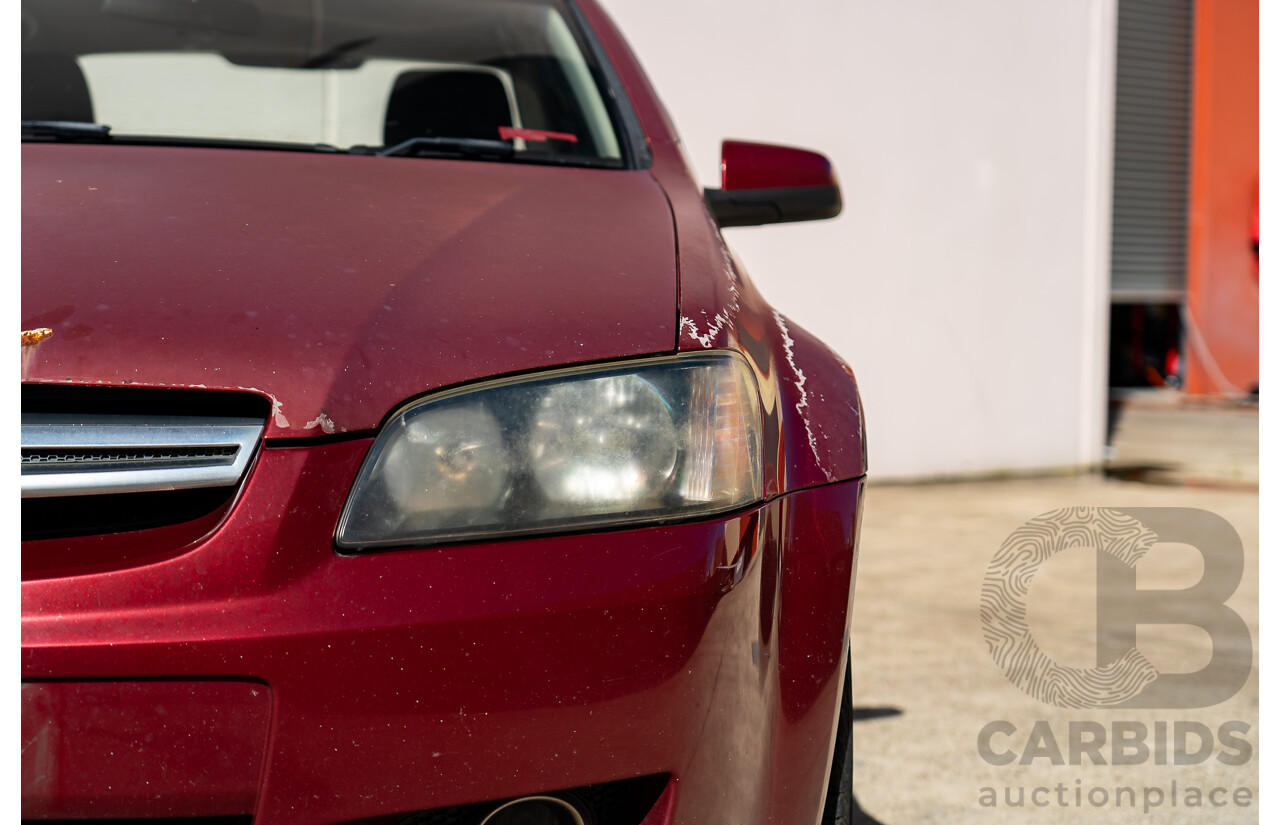 11/2007 Holden Berlina VE 4d Sedan Red V6 3.6L