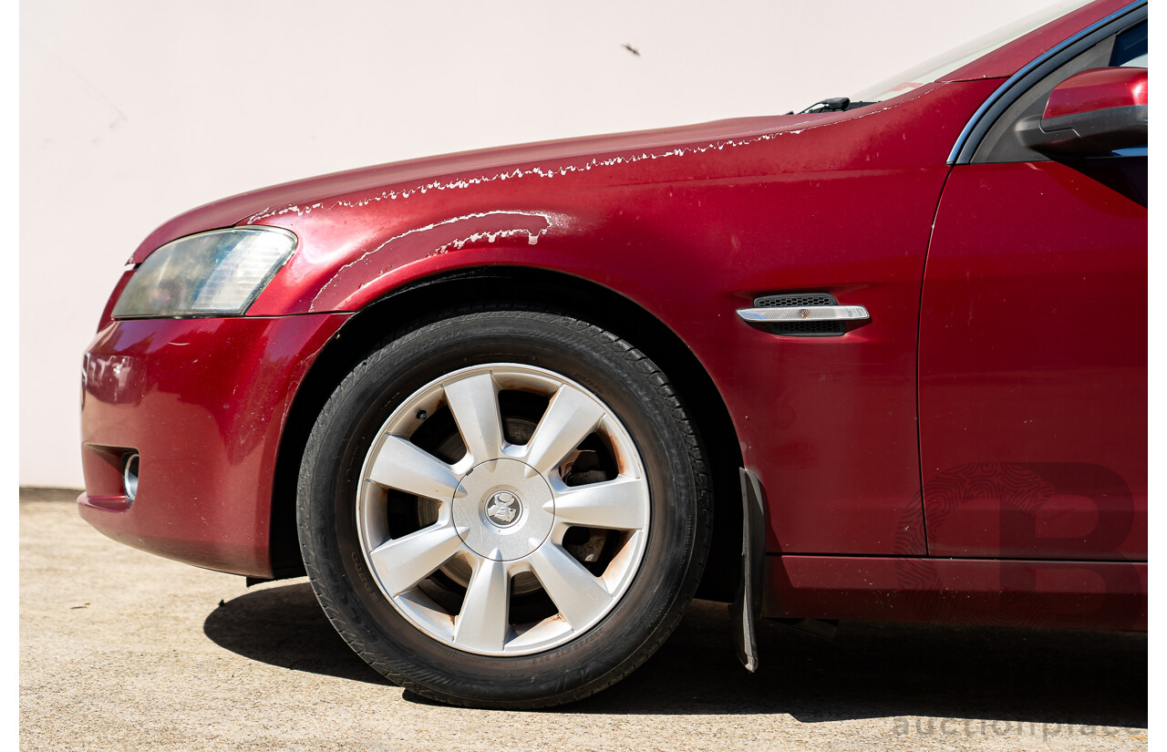 11/2007 Holden Berlina VE 4d Sedan Red V6 3.6L