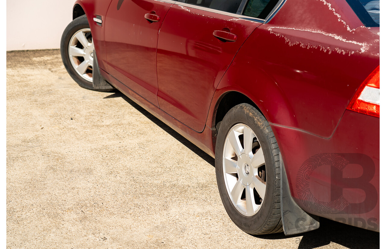 11/2007 Holden Berlina VE 4d Sedan Red V6 3.6L
