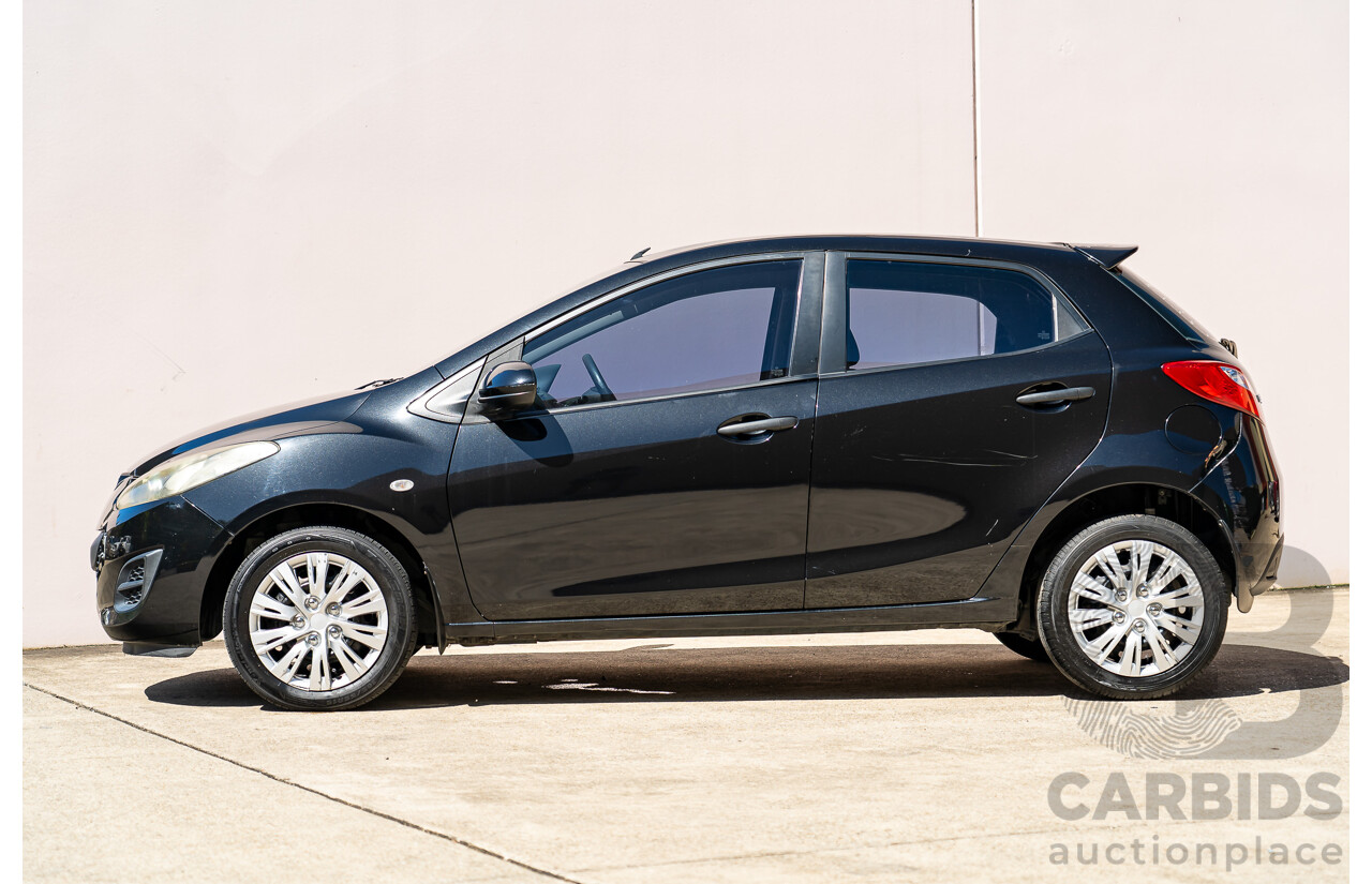 6/2010 Mazda 2 NEO DE 5d Hatchback Black 1.5L