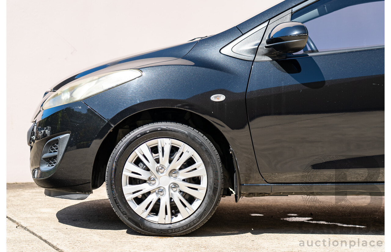 6/2010 Mazda 2 NEO DE 5d Hatchback Black 1.5L