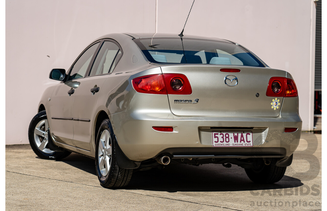 2/2004 Mazda 3 NEO BK 4d Sedan Gold 2.0L