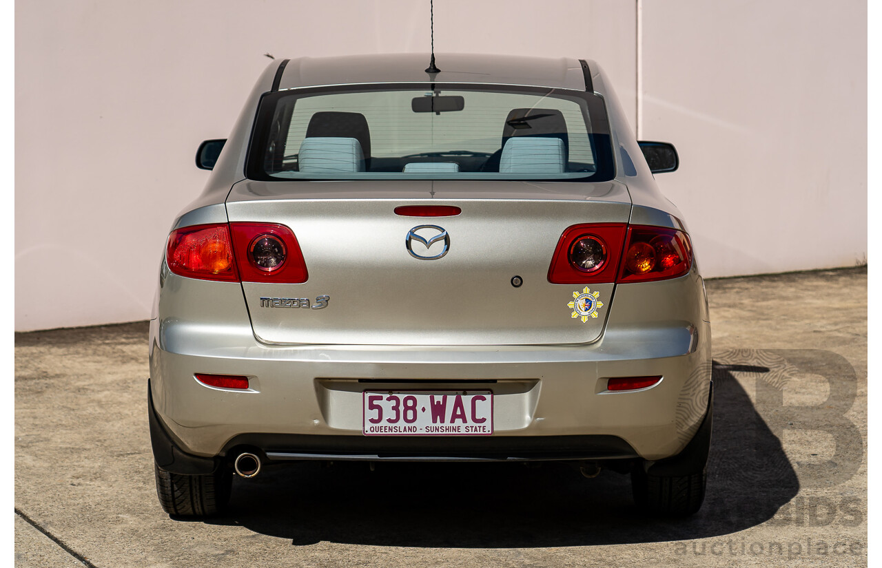 2/2004 Mazda 3 NEO BK 4d Sedan Gold 2.0L