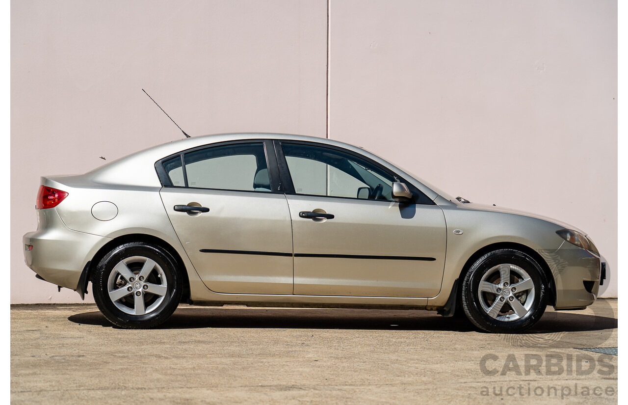 2/2004 Mazda 3 NEO BK 4d Sedan Gold 2.0L