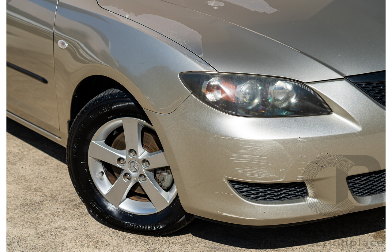 2/2004 Mazda 3 NEO BK 4d Sedan Gold 2.0L