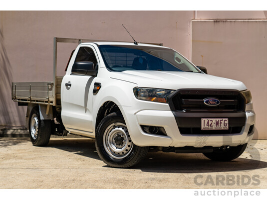 11/2015 Ford Ranger XL 2.2 (4x2) PX MKII C/Chas White Turbo Diesel 2.2L