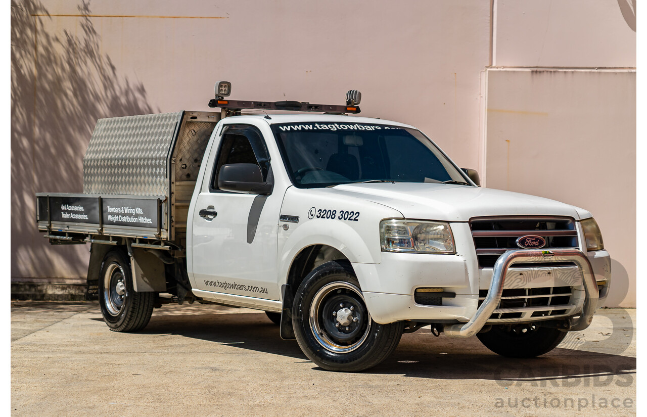 9/2007 Ford Ranger XL (4x2) PJ C/Chas White Turbo Diesel 2.5L